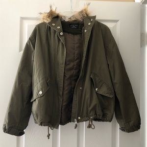 Love Tree Army Green Jacket